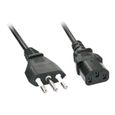 Lindy Câble d'alimentation CEI 23-50 (M) pour IEC 60320 C13 2 m Italie-0
