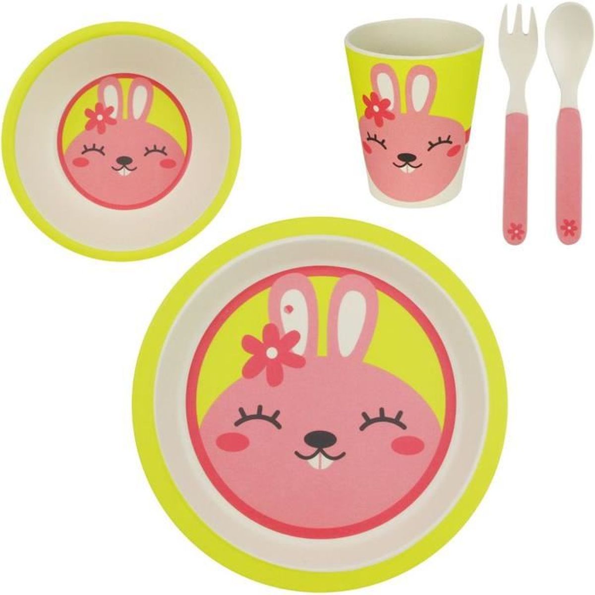 Xx Small 38 1e 002 Set Repas Enfant Assiette Bol Verre Et Couverts Lapin Bambou Multicolore H24 5 X 10 X 25 Cm Jaune Multicolore Achat Vente Ensemble Repas Cdiscount Xx Small 38 1e 002 Set Repas Enfant Assiette Bol Verre Et Couverts Lapin Bambou Multicolore H24 5 X 10 X 25 Cm Jaune Multicolore Achat Vente Ensemble Repas Cdiscount
