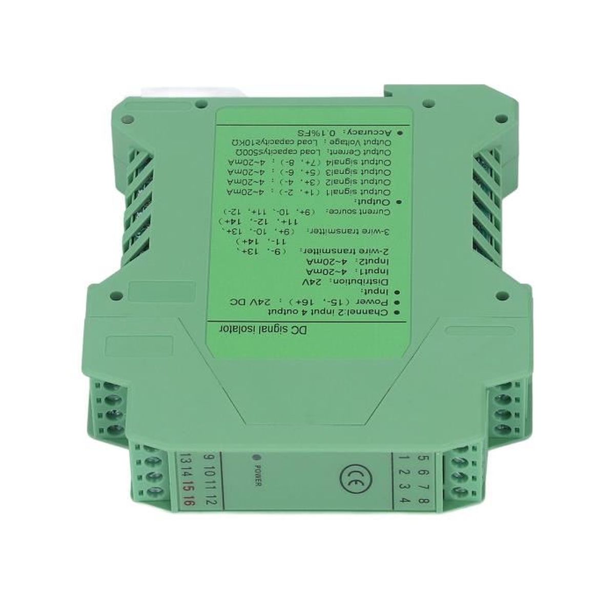 Conditionneur De Signal DC 4-20mA Vers 0-10V - Pour équipements Industriels