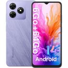BLACKVIEW WAVE 8C Smartphone 6.56" 6Go + 64 Go/jusqu'à 1To 4700mAh Android 14 13MP Téléphone portable 4G Double Sim GPS - Violet