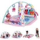 BABY EINSTEIN Tapis de sol éveil bébé fille évolutif 4-en-1 -Kickin’ Tunes- jouet piano, arche jouets sensoriels, multilingue
