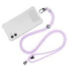 TAPERSO Tour de cou et cordon telephone universel violet mauve