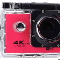 KLACK Action Cam 4K Rose (4K Ultra HD - Wi-Fi)