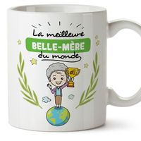 Mug - Tasse Belle-Mère -Famille Monde -Idées Cadeaux Drôles -Tasses de Café - Thé