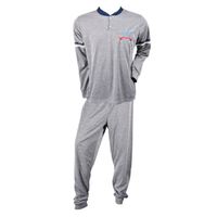 Pyjama Homme Long SWEET SECRET - Q2753 POLO TEAM GRIS