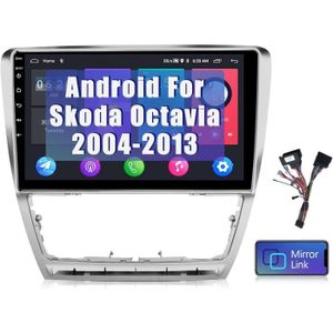 AUTORADIO Android Autoradio GPS pour Skoda Octavia 2004-2013