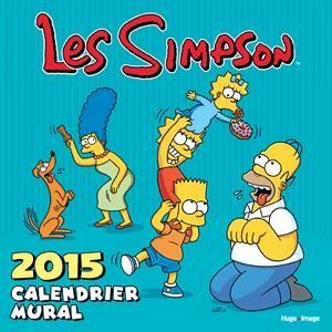 LIVRE HUMOUR Calendrier mural 2015 Les Simpson