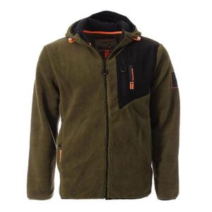Veste D’hiver Geographical Norway Pour Homme – Capuche, Doublure Polaire, Coupe Ajustable, Protection Vent Et Pluie