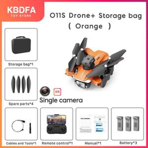 DRONE Orange-8K-1C-3B-KBDFA p11s drone 8k hd caméra 360 