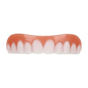 SOIN BLANCHIMENT DENTS Fausses dents en Silicone,couverture supérieure et