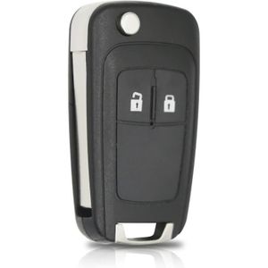 PHONILLICO Coque Clé pour Opel Corsa Combo Meriva Tigra - Plip clé  télécommande 2 Boutons avec Lame : : High-Tech