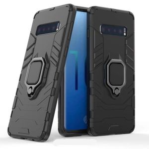 Spigen Coque Samsung Galaxy S10e [Tough Armor] Protection Renforcé Anti Choc Double structure [Gunmetal] (609CS25841)