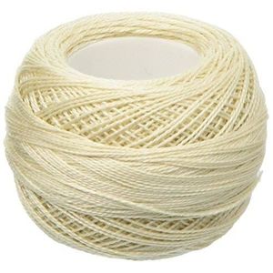 PORTE MONNAIE DMC 116 12-Ecru Pearl Cotton Thread Balls, Ecru, S