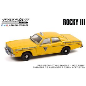 VOITURE - CAMION Miniatures montées - Dodge Monaco Taxi - Rocky III