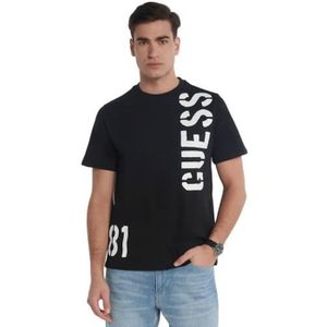 T-SHIRT T-shirt homme Guess noir