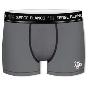 BOXER - SHORTY SERGE BLANCO Boxer Homme Coton CLAASS5 Gris
