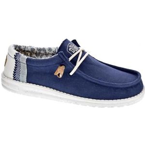 MOCASSIN Mocassins Homme Hey Dude - Wally Linen Natural - B