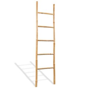 Echelle A Serviettes Porte Serviette Salle De Bain 5 Echelons