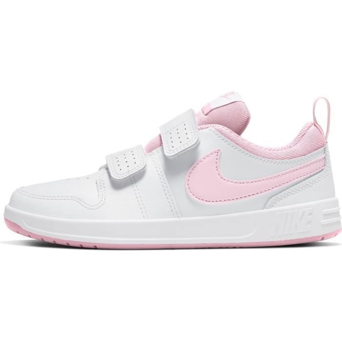 Pico blanc / rose enfant fille Blanc - Cdiscount Chaussures