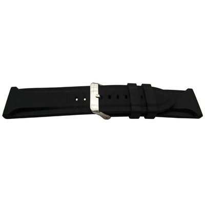 Bracelet De Montre Cuir Noir 20mm Avec Fermoir Magnétique, Newgen Medicals, Neuf