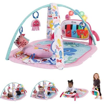 Lot De 4 Hochets De Poignet Et Chaussettes Bébé – Jouets Sensoriels Colorés Avec Animaux Mignons – Développement Cerveau, Motricité Et Éveil – Dès La Naissance – Garçons Et Filles