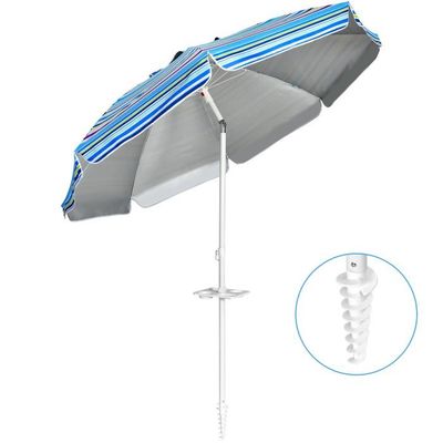 COSTWAY Base de Parasol Rond en Résine Bronze Support pour Parasol pour Diamètre de 38mm ou 48mm COSTWAY Base de Parasol Rond en Résine Bronze Support pour Parasol pour Diamètre de 38mm ou 48mm