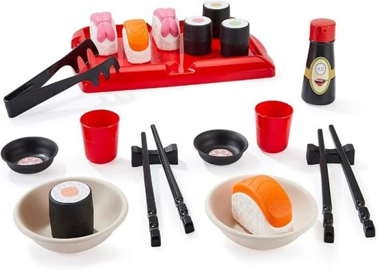 Coffret Sushi Ecoiffier - Jeu D'Imitation Pour Enfants Dès 18 Mois - Fabriqué En France