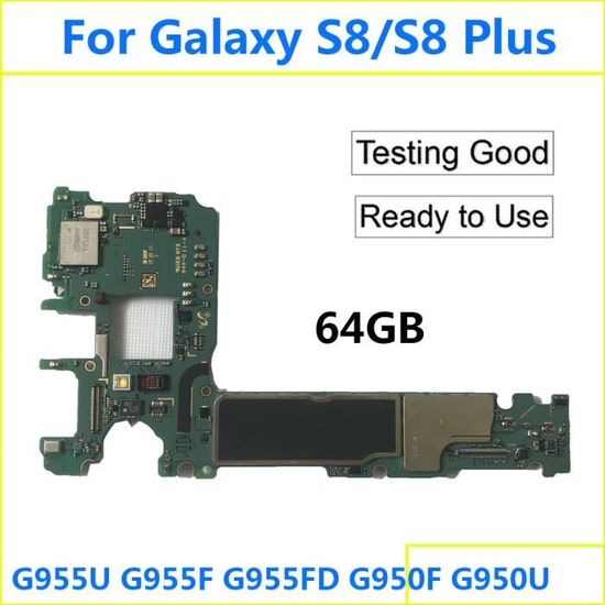 S8 G950F 1SIM Carte mere 64 go originale debloquee pour Samsung Galaxy S8 Plus G955F G955FD G950F G950FD G950 Cdiscount Telephonie