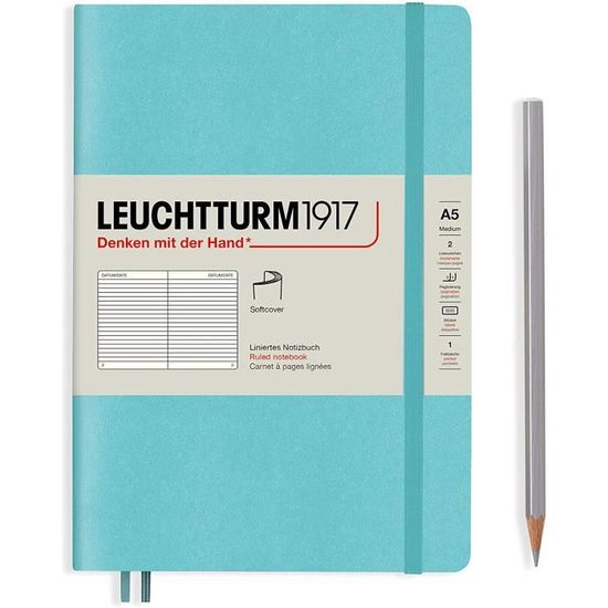LEUCHTTURM1917 367595 Agenda semainier moyen (A5) 2024, 18 mois, violet