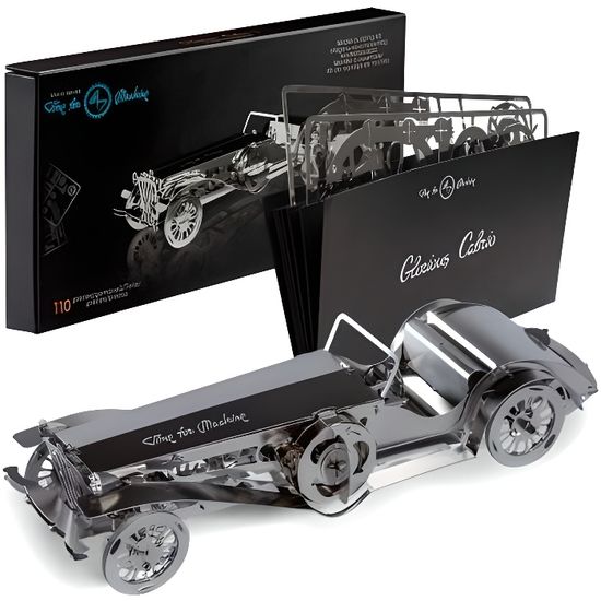 Puzzle 3D Mécanique en Métal - Glorious Cabrio 2 - 110 pièces - Véhicules et engins