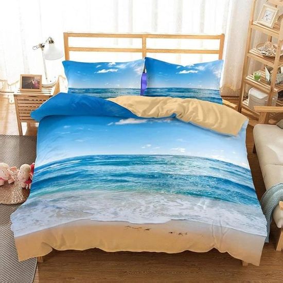 ZZVRMCYLD Parure De Lit 3D Sun Wukong King 220x240cm - Housse De Couette Microfibre Douce Avec Taies D'Oreiller