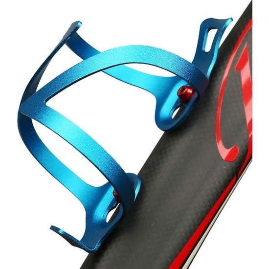 Porte-bidon Vélo En Alu Ultra-léger, Support Universel Pour Bouteille D'eau VTT/route, Facile à Monter (noir)