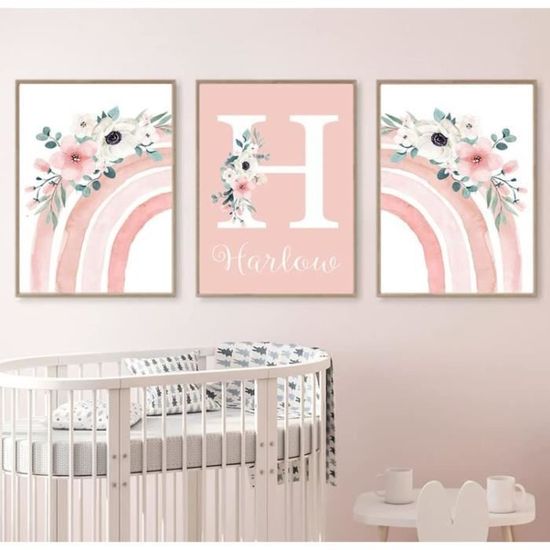 Poster Personnalisé Lot De 3 Affiche Ourson Bu00e9bu00e9 Lune Avion Ballon Nuage Etoiles Tableau Animaux Garcon Chambre Cadre Chambre Bebe