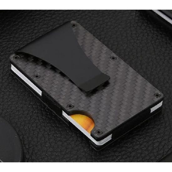 Portefeuille / Porte-cartes En Fibre De Carbone - Occasion Très Bon état - Style Bifold