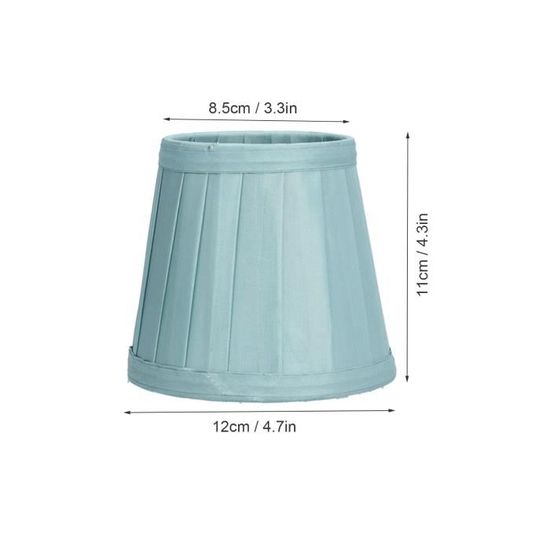 OSALADI Abat-jour En Tissu Style Macaron Pour Lustre Plafonnier Pour