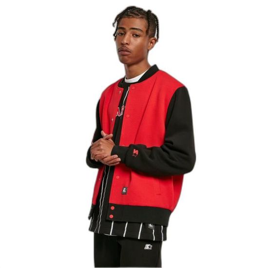 Veste Universitaire HUF SF Dirtbag Crew 1984 Laine XXL - Letterman Rouge & Blanc Vintage