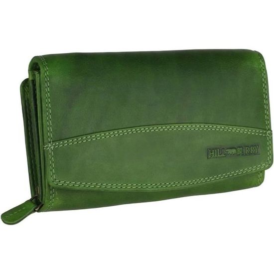 Porte-monnaie Minimaliste En Cuir PU - Format Compact 11x9cm - Fermeture Pression - Pour Pièces Et Quelques Cartes