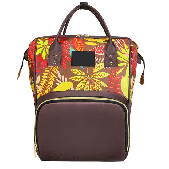 Sac à Langer Grande Capacité Pour Maman - 40x27x21 Cm - Multifonction Sac à Dos Ou Sac à Main - Nylon, Plusieurs Coloris