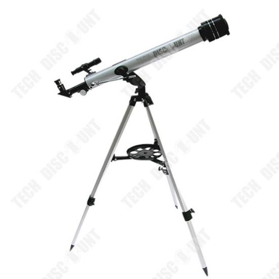 Vivitar/Polaroid HD 525x Telescope With Full-Size Tripod - For Lunar & Star Observation