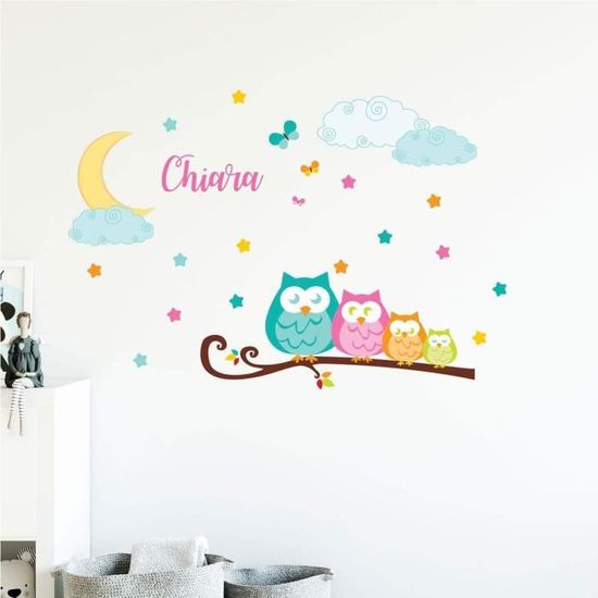 Autocollant Mural Personnalisé Prénom/Mot - Décalcomanie Vinyle, Style Contemporain, Neuf