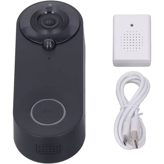 EJ.life Housse En Silicone Pour Sonnette Blink A363 Housse De