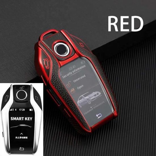 Coque TPU Avec Porte-clés En Cuir Pour Clé Voiture Porsche - Compatible Cayenne, 911, Macan, Panamera, Taycan, Etc. - Motif Flocon De Neige - Protection élégante Et Anti-rayures (Argent)