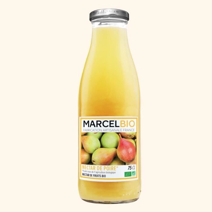 MARCEL BIO - Nectar de Poire Bio 75cl