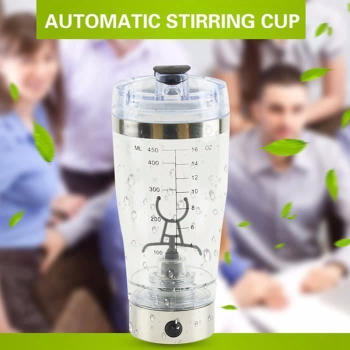 Nouvelle bouteille d'eau melangeur shaker electrique de proteine Mouvement automatique de vortex de tornade 600 ml tasse de Ma09420