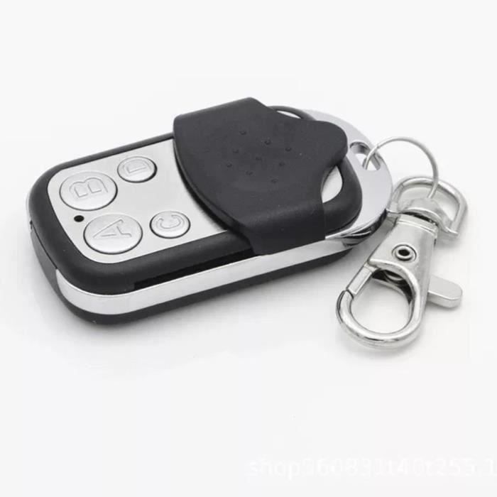 Electrique à distance, pour porte de garage télécommande universelle 433 MHz clonage Clé télécommande 4 boutons Dupliquées