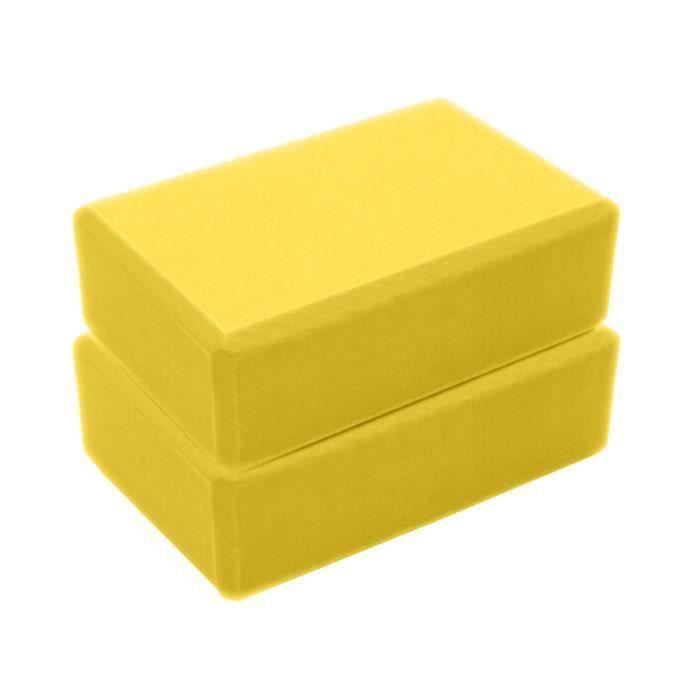 Exercise Fitness Yoga Blocs Coussin de traversin en mousse EVA Gym Training 2pc @sueyeuwdi9