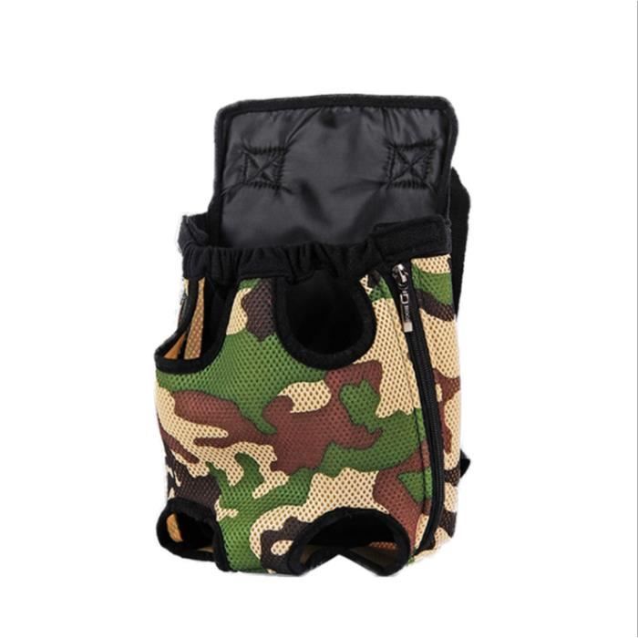 Sac de transporter pour chien animal de compagnie portable Teddy poitrine sac à bandoulière sac de chat sac à dos chien (Couleur M)