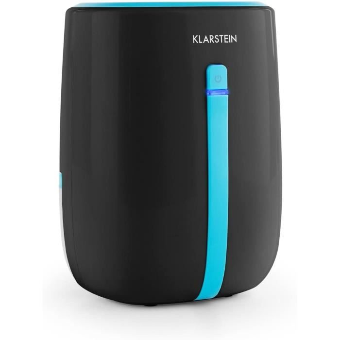 KLARSTEIN Shetland 600 - déshumidificateur, purificateur d'air, déshumidificateur électrique, 0,22L/24h, compresseur économique 22W,