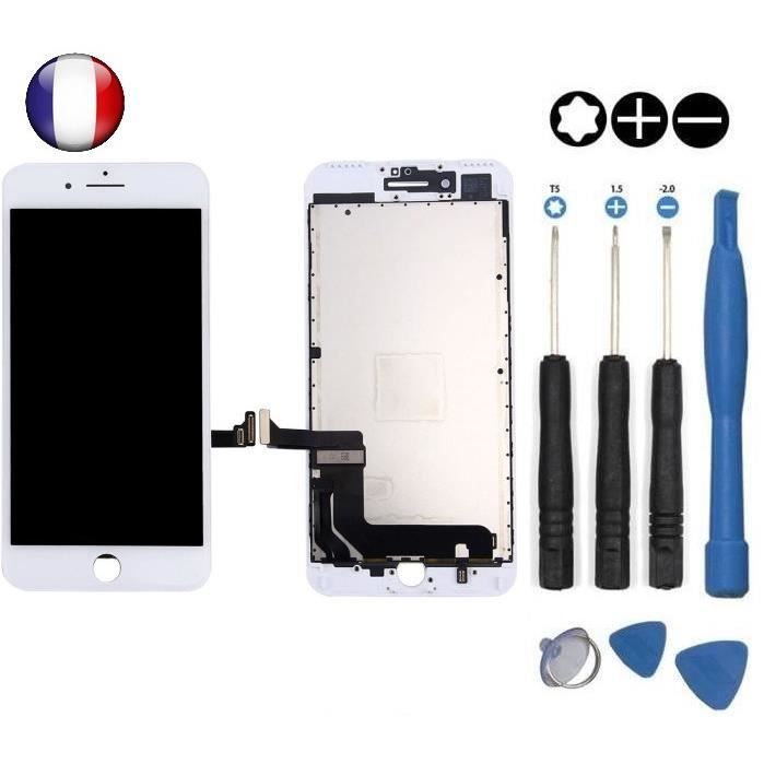 ecran iphone 7 lcd blanc