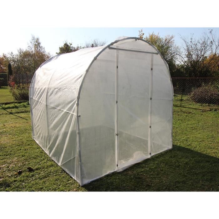 Serre tunnel 2x2,5x2m, transparent Dancover Serres